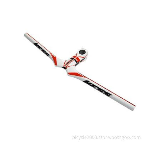 NESS Full Carbon Fiber MTB Bike Flat Integrated Handlebar Wi